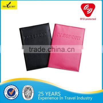 13594 high quality hot sellimg RFID blocking leather passport case                        
                                                Quality Choice