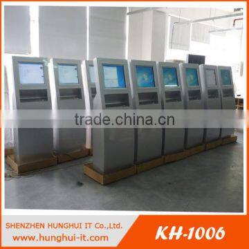 19'' Lcd floor stand interactive kiosk