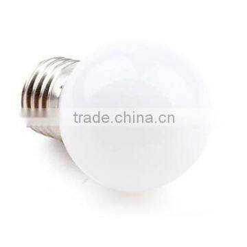 E27 0.5W 12x3528SMD 30LM 5500K Natural White Light LED Ball Bulb (220-240V)