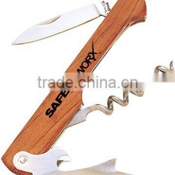 Custom Wood Handle Corkscrews and Bottle Opener
