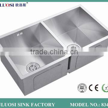 newest satin finish plastic kitchen sink drain pipe 8345