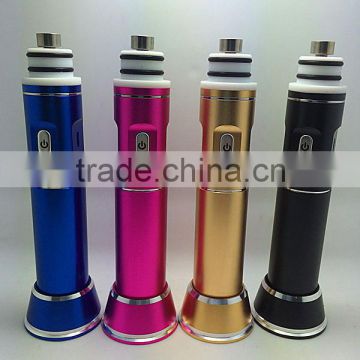 New arrival rechargeable 3 in1 e cigarette vaporizer e cigarette top selling with dabbing market emega                        
                                                Quality Choice