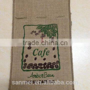 custom printing coffee bag,jute coffe bags