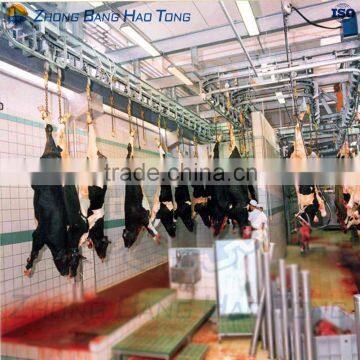 Cattle Slaughtering Bleeding Conveyor Line