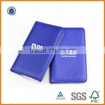 promotional personalized travel special leather passport holder/printed logo passport holder