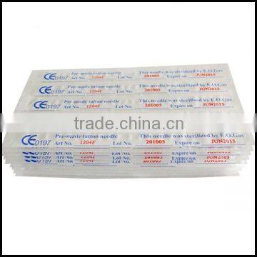Wholesale High Quality Flat Sterilized Manual Tattoo Needle 1206F