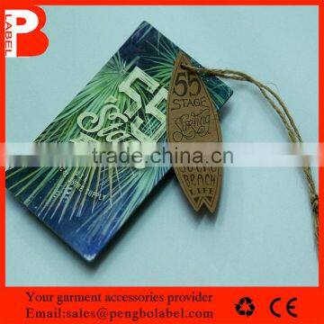 Directly Factory Professional designed Custom embossed garment paper hang tags