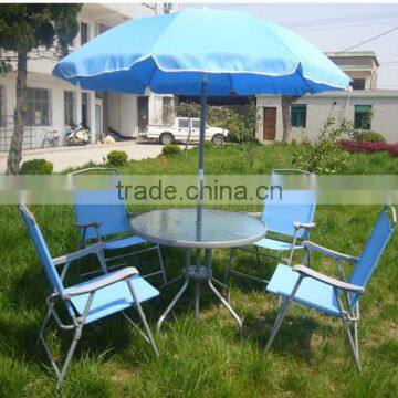 Folding table chair and umbrella from china with price