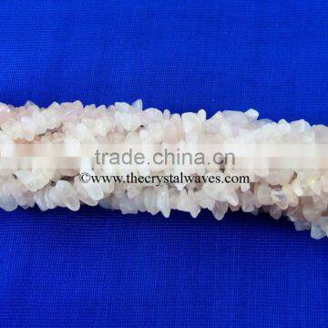 Rose Quartz Chips Strands