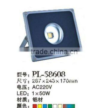 50W LED floodlight made of Aluminum material
