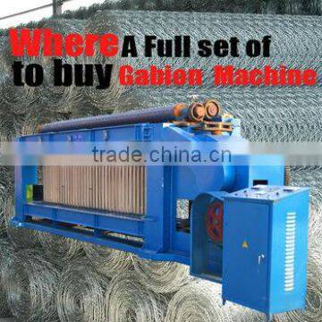 New design automatic reverse twist hexagonal wire netting machine Max Mesh Weaving Width Heavy Duty gabion machine made in China                        
                                                Quality Choice