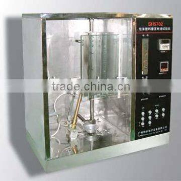 Cellular plastics horizontal burning tester