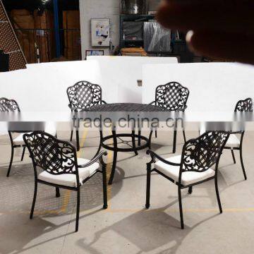 Classic hot sale cast aluminum outdoor patio furniture -2015 new design furniture