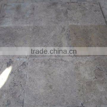 Silver Travertine Tiles From Turkey