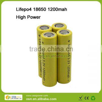 18650 Li ion Battery 1200mah Rechargeable Battery