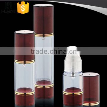 Graceful 15ml/30ml/50ml airless plastic lotion bottle