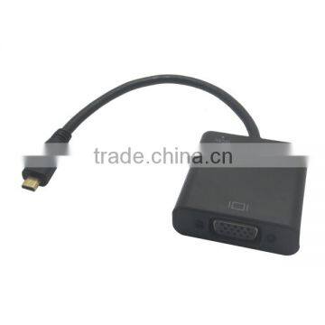 100% new MINI HDM I toVGA HDM I adapter for computer/laptop Multimedia devices