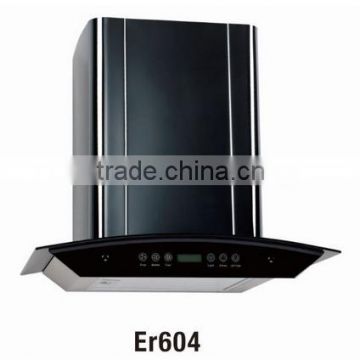 Er604 new style stainless steel kitchen exhaust range hood smoke absorbing chimney hood