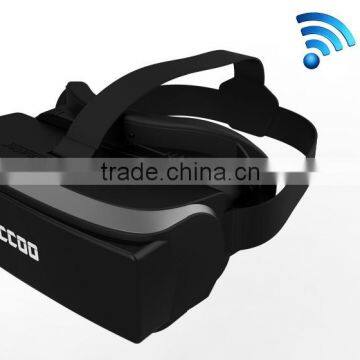 Newest HICCOO 80" 3D 1080P google video 3gp Virtual Reality Glasses With thousands Games