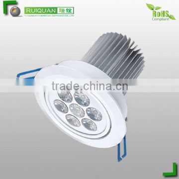 white led downlight/led downlight fittings/led ceiling downlight 7w