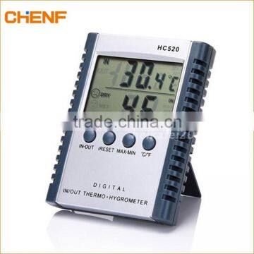 Hight Quality Digital Indoor Outdoor In/Out Thermometer Hygrometer Thermo-Humidity Meter HC520