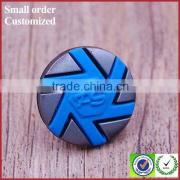 21mm latest style fancy show shoe decoration metal buttons