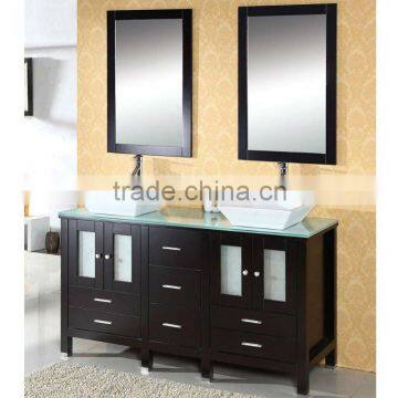 Modern Solid Wood Bathroom Vanity(MB-108)