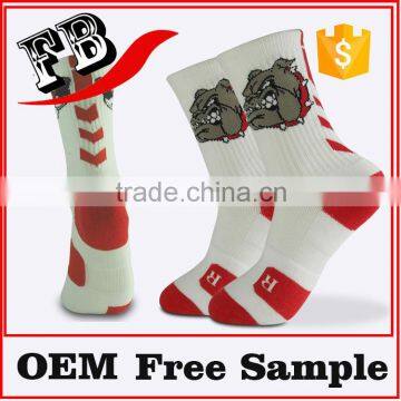 sport cotton men socks custom terry and Cool max fashion sport socks with more elastic