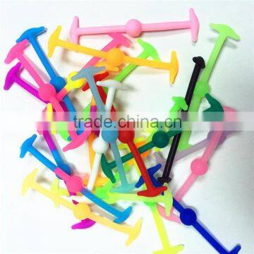 High Quality Factory Price silicone shoelace,No Tie silicone shoelace,Colorful Lazy silicone shoelace