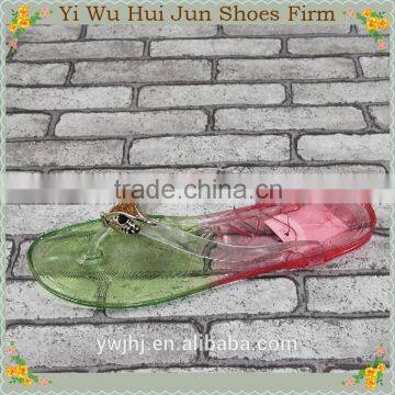 Popular Sexy Woman Jewele Flat Sandals Guest Room Slippers