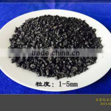 1-5mm Low sulphur 0.05% Graphitized petroleum coke / GPC within jumbo bag