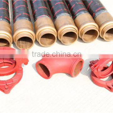 high explosion-proof D125 concrete delivery hose