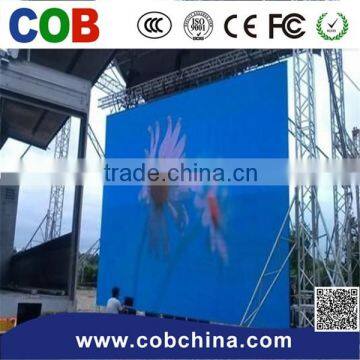 Die casting aluminum cabinet indoor /Outdoor rental led display screen P10 smd led display Rental