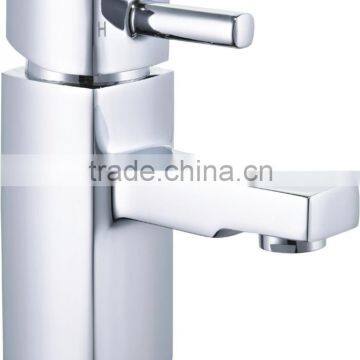 brass chrome mono basin mixer