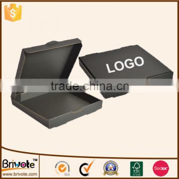 Free design white pizza box printed custom black pizza box                        
                                                Quality Choice