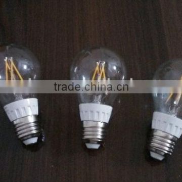 220V 4W COB E27 led Filament bulb Zhejiang factory