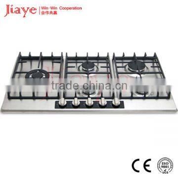 Stainless steel gas hob/90cm kitchen gas stove/Built in 5 burner gas cooker JY-S5103