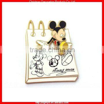 Cute mickey pin badge with high quality (KMS-2047)