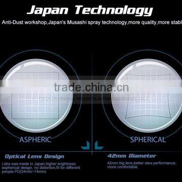 Google Cardboard HeadMount VR BOX 2.0 Version VR 3D Glasses for 3.5"-6.0" Smart Phone + Bluetooth Remote Controller With Package photo-6