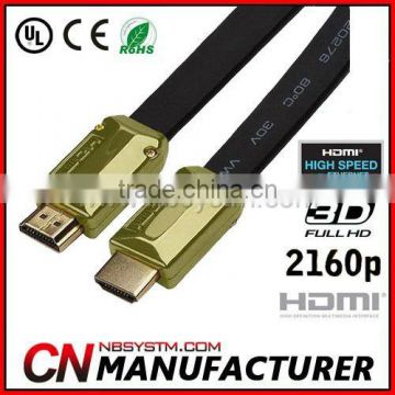 Support 3D,4K x 2K video HDMI Cable v1.4