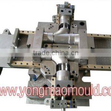 Plastic Y-Tee Pipe Fitting Push-Fit Injection Mould/Collapsible Core