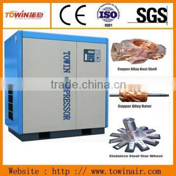Frequency Conversion Water-lube Oil Free Screw Compressor (TW250S)