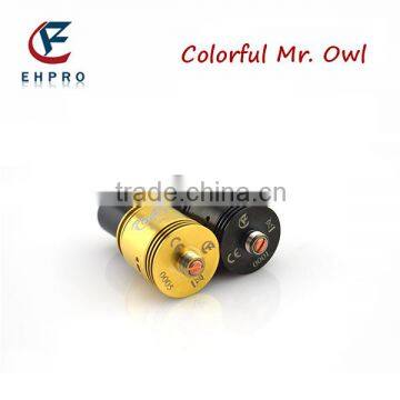 Hot in USA stainless steel mr owl rda by EHpro Airflow adjust air flow control