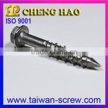 5x1-4/1Hex Washer Head Double-start Stainless Steel Screws