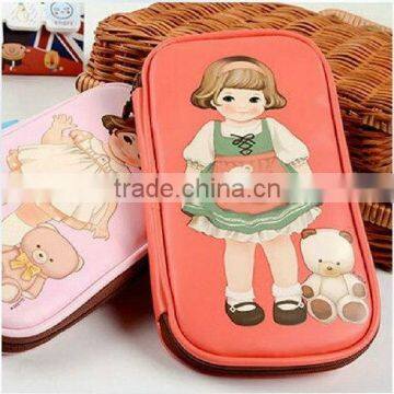 School Animated Pen and Pencil Bag,new Design School Bag