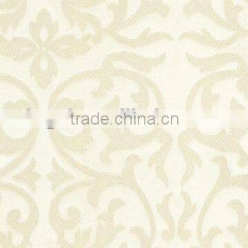 classical design wallpaper with floral pattern