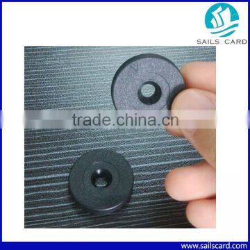 13.56MHz Dia 25mm RFID Patrol Tag For Access Control System