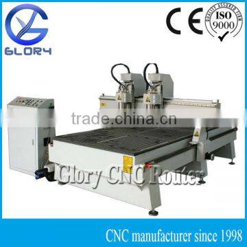 China Multi Head Double Separate Head CNC Engraving Router with Two Spindles