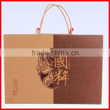 Vintage Chinese Style Custom Tea Box Packaging Bag For Sale