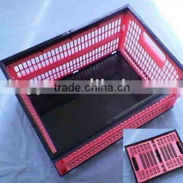 plastic folding crate